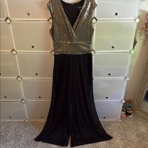Formal Black Jumpsuit